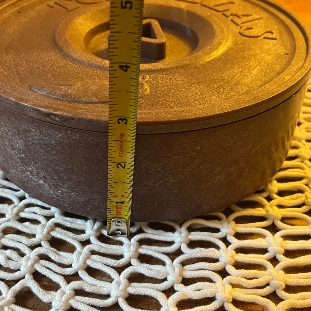Classic Retro Tortilla Warmer Server Container W/ Lid and warming stone